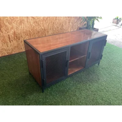 ตู้ไม้เก็บของไม้+บานตะแกรง