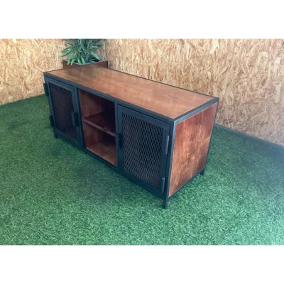 ตู้ไม้เก็บของไม้+บานตะแกรง