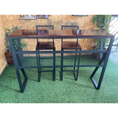 โต๊ะบาร์พร้อมเก้าอี้ 2 ตัวหรือสามารถซื้อแยกได้1ตัว โต๊ะบาร์พร้อมเก้าอี้ 2 ตัวหรือสามารถซื้อแยกได้1ตัว