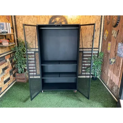 ตู้เก็บของ มีราวแขวน มีล้อเลื่อน