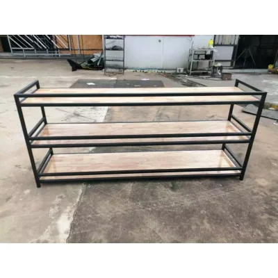 ชั้นวางของ 3 ชั้น กันตก เฟอร์นิเจอร์ โครงเหล็กกันสนิม