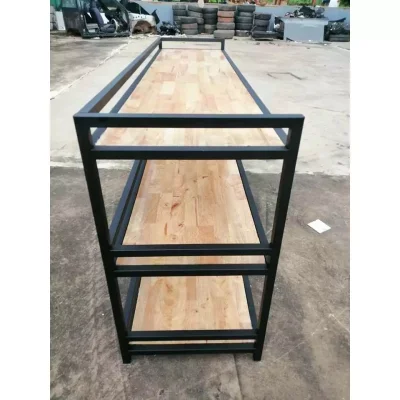 ชั้นวางของ 3 ชั้น กันตก เฟอร์นิเจอร์ โครงเหล็กกันสนิม