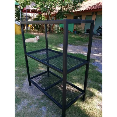 ชั้นวางของ3ชั้นตะแกรง คุณภาพดี