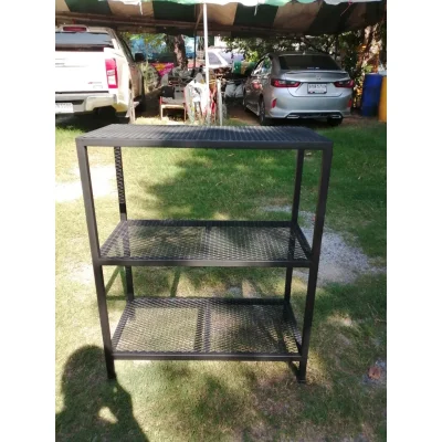 ชั้นวางของ3ชั้นตะแกรง คุณภาพดี