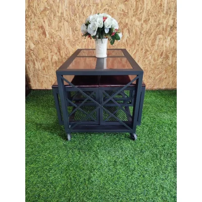 ชุดโต๊ะประหยัดพื้นที่ พร้อมเก้าอี้4ตัว ชุดโต๊ะประหยัดพื้นที่ พร้อมเก้าอี้4ตัว