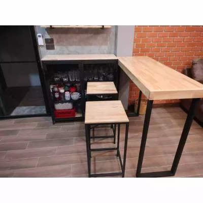 โต๊ะบาร์ ทานข้าว กาแฟ มีเก้าอี้ โต๊ะบาร์ ทานข้าว กาแฟ มีเก้าอี้