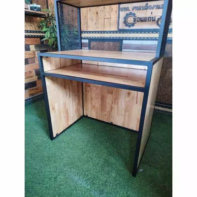 เคาน์เตอร์ โครงเหล็กใช้เป็นเหล็กกันสนิม คุณภาพดี