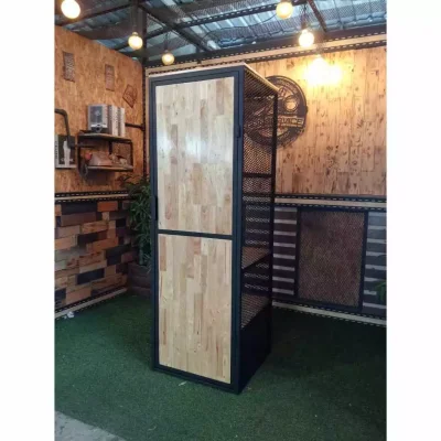 ตู้เสื้อผ้า มีช่องเก็บของ บานไม้