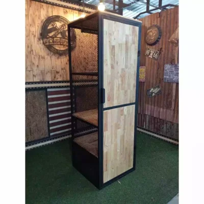 ตู้เสื้อผ้า มีช่องเก็บของ บานไม้