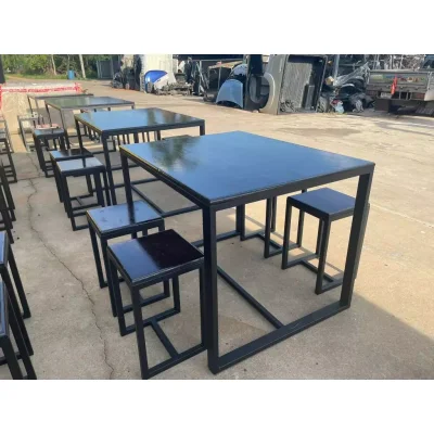 ชุดโต๊ะวางของ พื้นไม้ เฟอร์นิเจอร์ โครงเหล็กกันสนิม ชุดโต๊ะวางของ พื้นไม้ เฟอร์นิเจอร์ โครงเหล็กกันสนิม