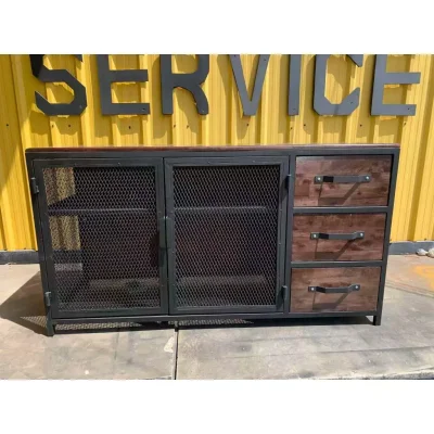 ตู้เก็บของไม้ 3 ชั้น ลิ้นชัก