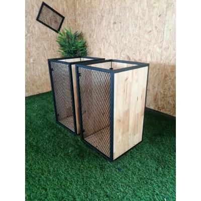 กล่องอเนกประสงค์  คุณภาพดีทำจากเหล็กกันสนิม ท็อปไม้แท้ กล่องอเนกประสงค์  คุณภาพดีทำจากเหล็กกันสนิม ท็อปไม้แท้