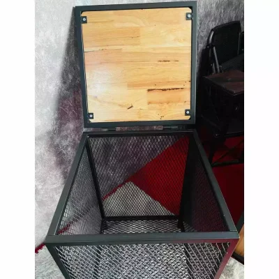 ถังขยะเหล็ก คุณภาพดีทำจากเหล็กกันสนิม