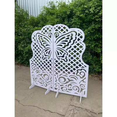 พลาสวูดลายฉลุ ฉากกั้น กั้นรั้ว กั้นห้อง กั้นระเบียง พลาสวูดลายฉลุ ฉากกั้น กั้นรั้ว กั้นห้อง กั้นระเบียง