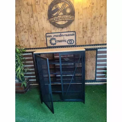 ชั้นวางของบานพับ 6 ชั้น โครงเหล็กใช้เป็นเหล็กกันสนิม ชั้นวางของบานพับ 6 ชั้น โครงเหล็กใช้เป็นเหล็กกันสนิม