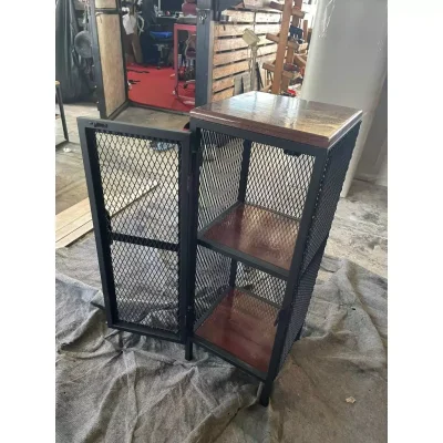 ชั้นวางของบานพับ 6 ชั้น โครงเหล็กใช้เป็นเหล็กกันสนิม ชั้นวางของบานพับ 6 ชั้น โครงเหล็กใช้เป็นเหล็กกันสนิม