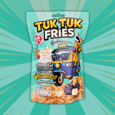 Tuk Tuk Fries ตุ๊กตุ๊กฟรายส์ รสซาวครีม