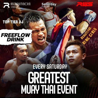 Rajadamnern stadium Muay Thai fights Bangkok