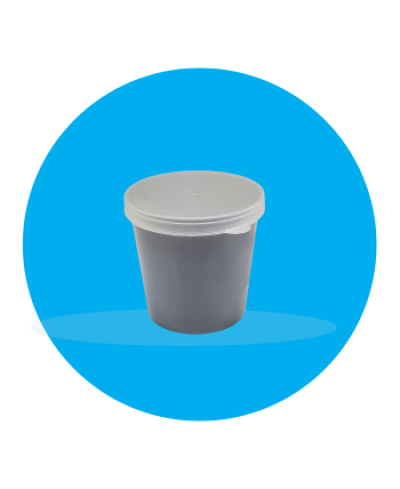 Sputum Container 40 ml. With Spoon ขนาดบรรจุ 100pcs.