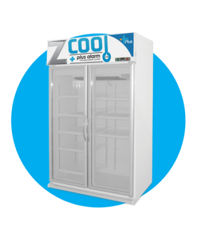ตู้เย็น Z-Cool ควบคุมอุณหภูมิ 2-8 °C 2 ประตู