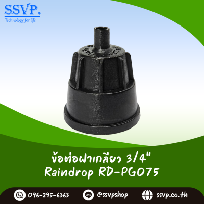 ฝาครอบเกลียวใน RainDrop ขนาด 1/2 x 3/4 นิ้ว (สำหรับมินิสปริงเกอร์) แพ็ค 10 ตัว