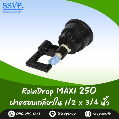 มินิสปริงเกอร์ RainDrop รุ่น MAXI พร้อมฝาครอบเกลียวใน 1/2 x 3/4 นิ้ว บรรจุ 10 ตัว