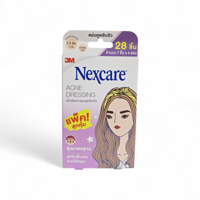 3M เน็กแคร์ แผ่นดูดซับสิว รุ่นมาตรฐาน 28 ชิ้น