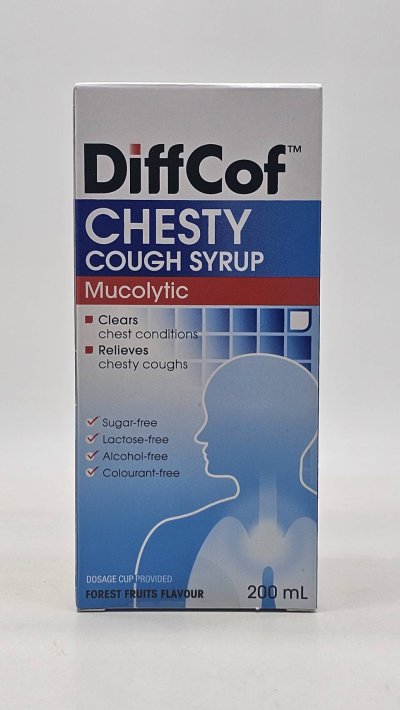 DIFFCOF CHESTY COUGH SYRUP 200ML