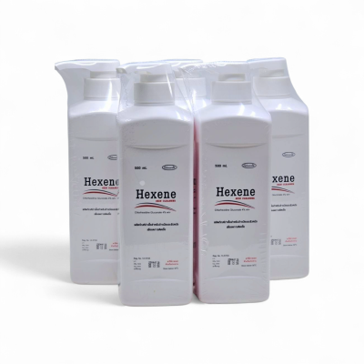 HEXENE SKIN CLEANSER ผลิตภัณท์ทำความสะอาดและฆ่าเชื้อ 500มล.