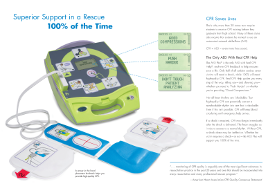 AUTOMATED EXTERNAL DEFIBRILLATOR (AED)