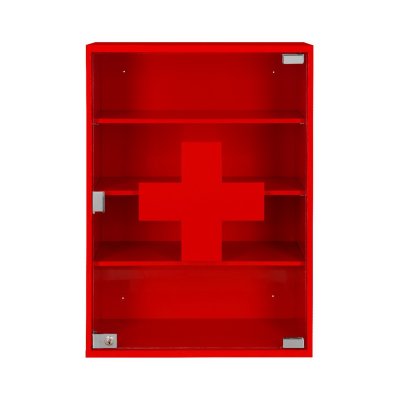 MEDICINE CABINET ( RED )