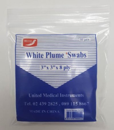 GAUZE PAD 3 size ( 10 Ea / Pack )