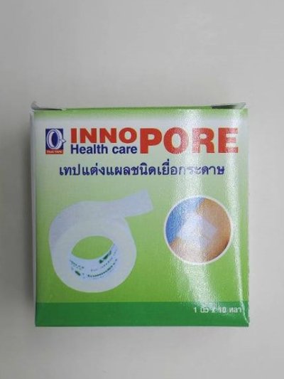 เทปแต่งแผลเยื่อกระดาษ 1" x 10หลา Innopore