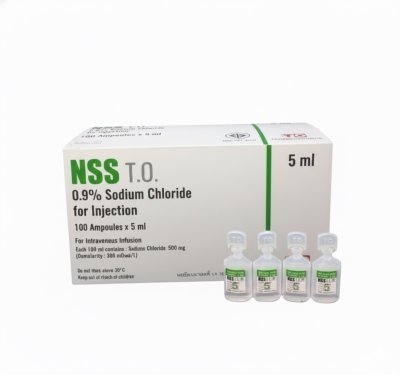 NSS Sodium Chloride 0.9% for Injection 5ML