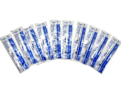 SYRINGE DISP. 1 ML. (NO NEEDLE)