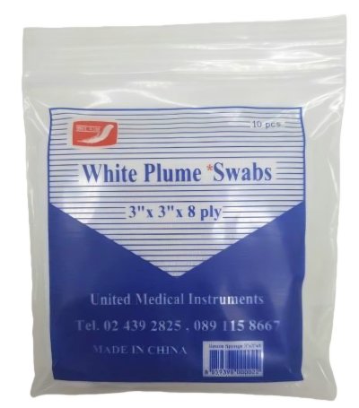 ผ้าก๊อซปิดแผล ( 10 ชิ้น / แพ็ค )