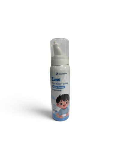 ZUMI สเปรย์น้ำเกลือพ่นจมูกสำหรับเด็กเล็ก และทารก 60ml