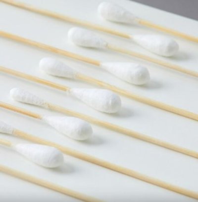 ไม้พันสำลีปลอดเชื้อขนาดกลาง 10ก้าน/ห่อ