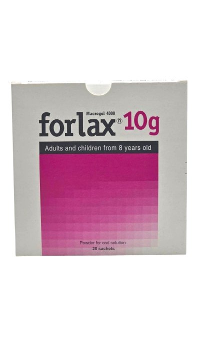 ฟอร์แลกซ์ Forlax รักษาอาการท้องผูก ชนิดผง 20ซอง/กล่อง