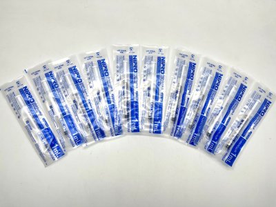 SYRINGE DISP. 1 ML. (NO NEEDLE) กระบอกฉีดยา 1 mL. SYRINGE DISP. 1 ML. (NO NEEDLE) กระบอกฉีดยา 1 mL.