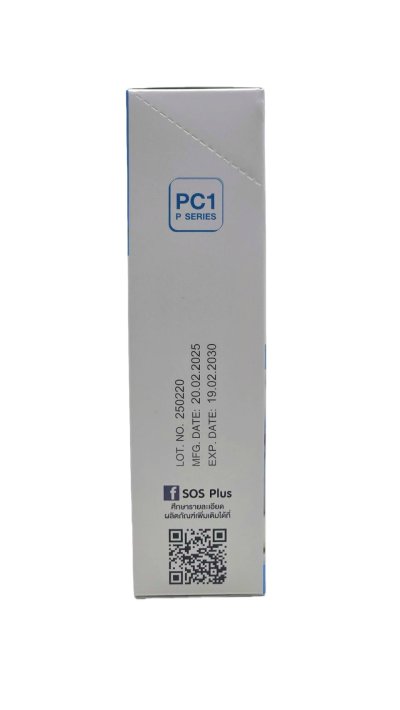 พลาสเตอร์พลาสติกใส รุุ่น PC1 SOS Plus 100ชิ้น/กล่อง