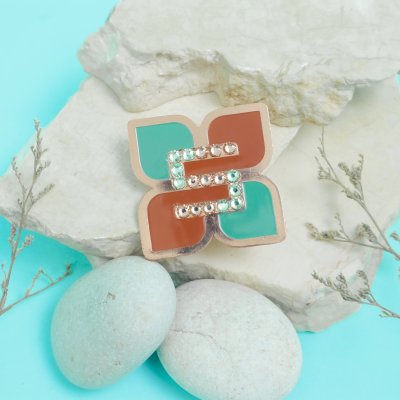 Sora Broch Rose Gold