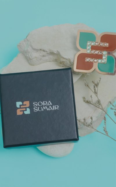 Sora Broch Rose Gold