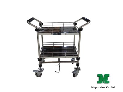 stainless trolley