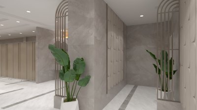 Restroom Fit-out/ออกแบบตกแต่งห้องน้ำ