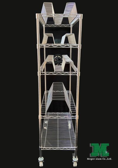 SMT Reel Rack, Wire storage shelf for IC Reel/ชั้นวางของสำหรับรีล IC