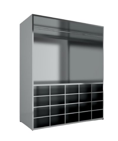 Stainless Cabinet 1/ตู้เก็บของสแตนเลสพร้อมลิ้นชัก 1