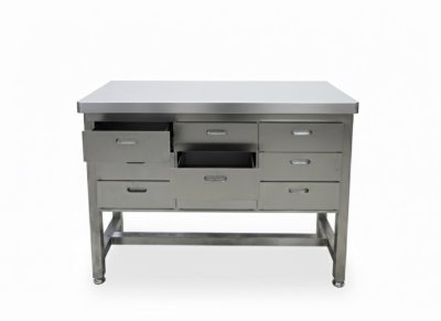 9-drawer workbench with tool storage/ โต๊ะเก็บเครื่องมือช่าง 9 ลิ้นชัก