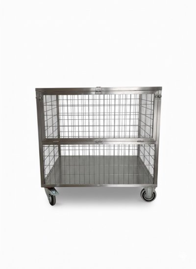 Heavy trolley cart for material transfer / รถเข็นบรรทุกของหนักสำหรับการขนย้ายวัสดุ