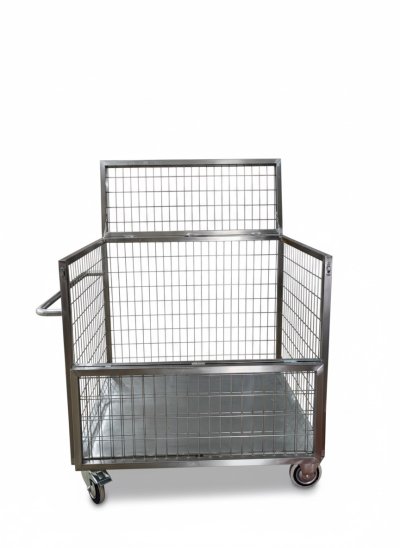 Heavy trolley cart for material transfer / รถเข็นบรรทุกของหนักสำหรับการขนย้ายวัสดุ